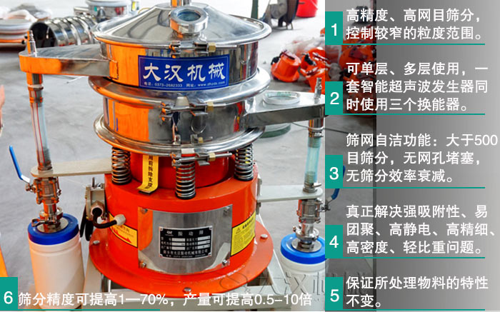 氣體保護超聲波振動篩優(yōu)勢 氣體保護超聲波振動篩優(yōu)勢