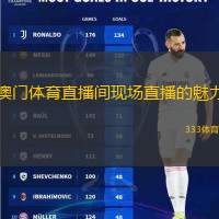 澳門體育直播間現(xiàn)場直播的魅力