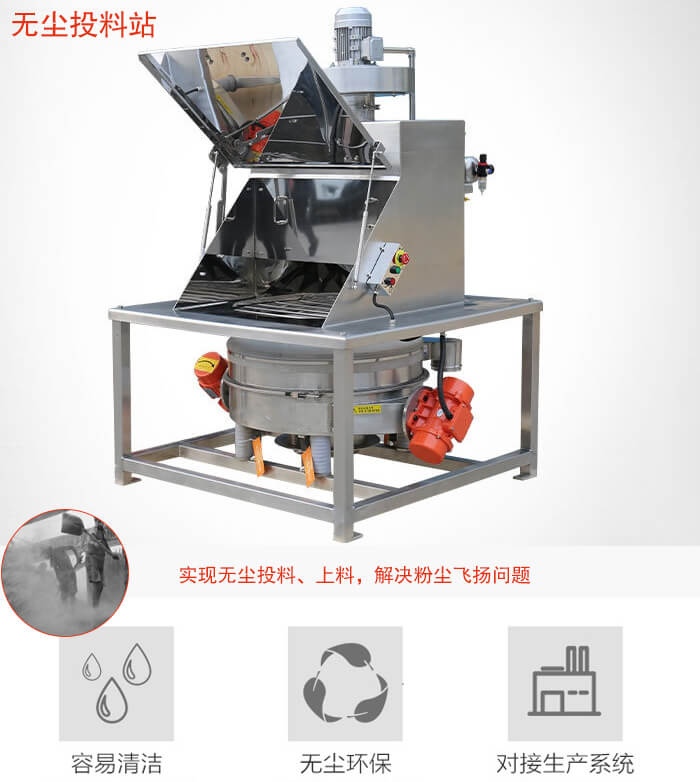 無塵投料站展示圖